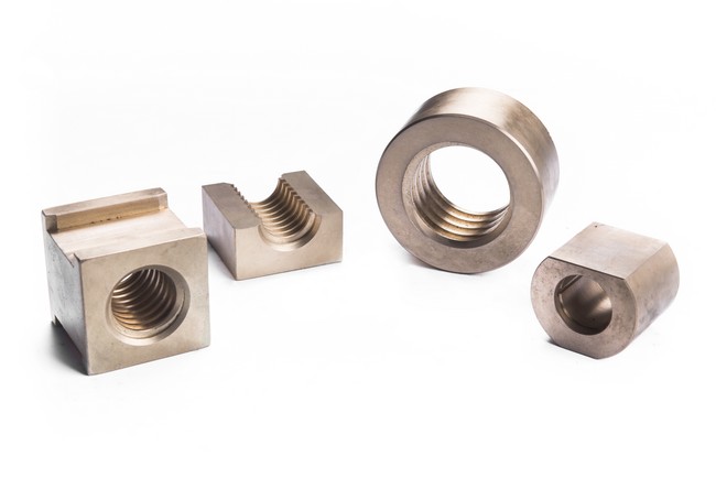 Mecanizado de diversos tipos de aleaciones de bronce y latón