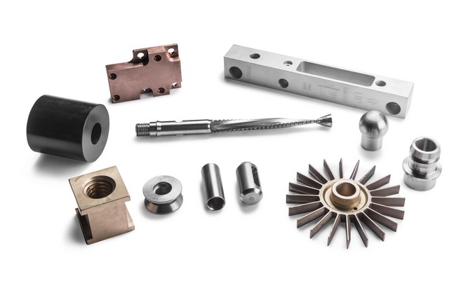 Mecanizado de diversos tipos de aluminio